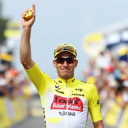 edgar davids winning the tour de france by ansel adams