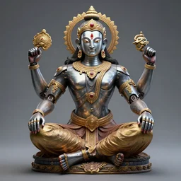 cyborg hindu godbody