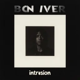 the cover of a new bon iver album titled'intrusion'