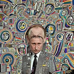 putin as james bond 0 0 7, cinestill 8 0 0 t, medium shot, full, film still, shaded lighting poster by andy warhol, magali villeneuve, jeremy lipkin and michael garmash, rob rey and kentaro miura style, trippy