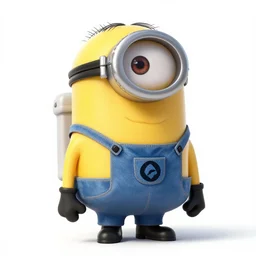 Minion wearing Astronaut Spacesuit