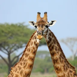 tank as giraffe with giraffe head