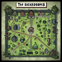 The Backrooms map