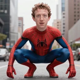 Mark Zuckerberg as Spiderman, 4k