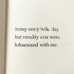 i miss you every single day but you don't even look my way, i really wish you were obsessed with me, i miss you every single day but you don't even know my name, i really wish you were obsessed with me