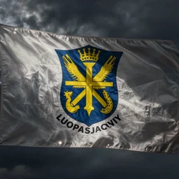 luopasjarvi county flag