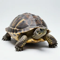 a photo of ( ( a wild turtle ) ) looking at a sushi roll, a turtle, sushi, dslr, ambient lighting