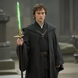 Elijah wood as Tim the Sorcerer