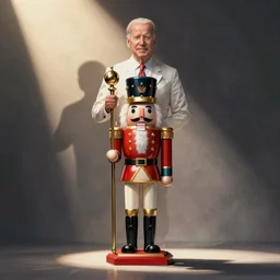 joe biden as a the nutcracker
