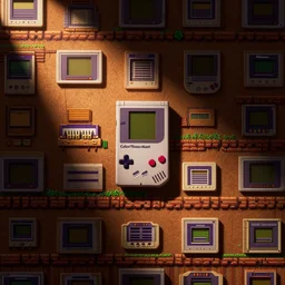 pattern for background retrogaming theme, console, gameboy, famicom, nintendo