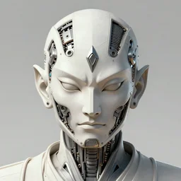 symmetry!! shang tsung, machine parts embedded into face, intricate, elegant, highly detailed, digital painting, artstation, concept art, smooth, sharp focus, illustration, art by artgerm and greg rutkowski and alphonse mucha, 8 k