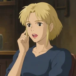 portrait of a female talking, simple clothes, fantasy, face like ester exposito, blonde shinkai makoto studio ghibli studio key hideaki anno sakimichan stanley artgerm lau rossdraws james jean marc simonetti elegant highly detailed digital painting artstation pixiv