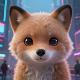 cute young anthropomorphic furry in cyberpunk city | | cute - fine - face, pretty face, key visual, realistic shaded perfect face, fine details by stanley artgerm lau, wlop, rossdraws, james jean, andrei riabovitchev, marc simonetti, and sakimichan, trending on artstation