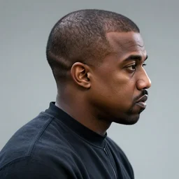 sideways kanye west intricate, cgsociety, unreal engine, octane render, sharp focus, smooth, volumetric lighting, cinematic composition, artstation