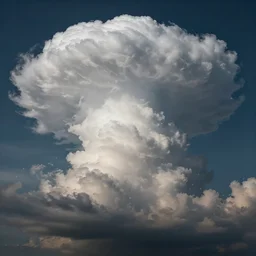 hyperrealistic mixed media image of a cumulonimbus cloud, stunning 3 d render inspired art by istvan sandorfi and greg rutkowski, perfect symmetry, realistic, highly detailed attributes and atmosphere, dim volumetric cinematic lighting, 8 k octane extremely hyper - detailed render, post - processing, masterpiece,