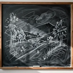 large scale chalkboard painting by cy twombly, sparse brush strokes, high resolution art scan, well lit