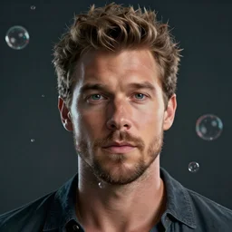 hyperrealistic dslr film still of michael buble disguised a bubbles, stunning 8 k octane comprehensive 3 d render, inspired by istvan sandorfi & greg rutkowski & unreal engine, perfect symmetry, dim volumetric cinematic lighting, extremely hyper - detailed, incredibly real lifelike attributes & flesh texture, intricate, masterpiece, artstation, stunning