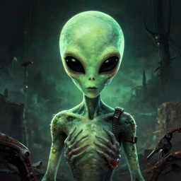 alien propaganda, digital art