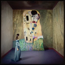 haunted room, daguerreotype by edward hopper, by Bosch, by klimt, art noveau, highly detailed, strong lights, liminal, eerie, Bright pastel colors, octane render, 8k