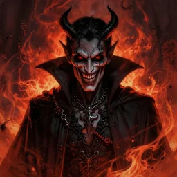 hyper detailed masterpiece, black inferno demon vampire portrait jean giraud, digital art painting, darkwave goth aesthetic, creepy, psychedelic, artgerm, donato giancola, tom bagshaw