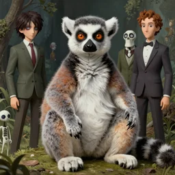 the lemur by otto dix, junji ito, hr ginger, jan svankmeyer, beksinski, claymation, hyperrealistic, aesthetic, masterpiece
