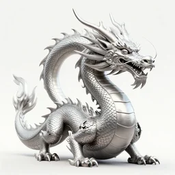 cyberpunk chinese dragon