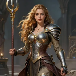 Emilia Clark warrior princess by boris vallejo