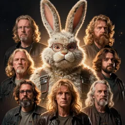 hyper realistic, star wars, zoomed out portrait of a mega derpy john candy as big chungus, with bunny ears, stoned, by greg rutkowski, scott m fischer, artgerm, loish, slight glow, atmospheric, anne stokes, alexandros pyromallis