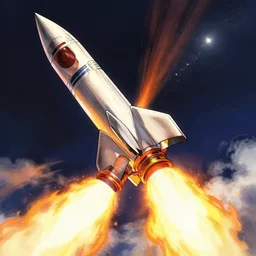 rocket engine fires, anime makoto shinkai studio ghibly, illustration, high temperature