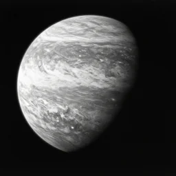 an alien horizon, large planet in the sky, black and white spielberg 3 5 mm film cinematic 4 k