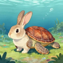 rabbit sea turtle hybrid