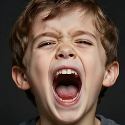 little mr screaming face by richard hargreaves