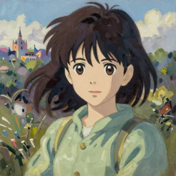 anime impressionism, intricate oil painting by greg rutkowski, trending on artstation