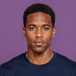 portrait of Anthony Starr , highly detailed, centered, solid color background, digital painting - n 5