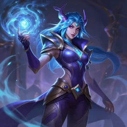 evelynn league of legends wild rift hero champions arcane magic digital painting bioluminance alena aenami artworks in 4 k design by lois van baarle by sung choi by john kirby artgerm style pascal blanche and magali villeneuve mage fighter assassin