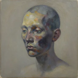 neural dust by wojciech siudmak, oil on canvas