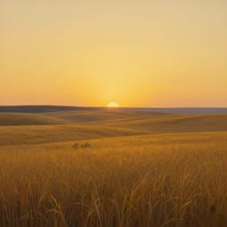 a painting of an unimaginably beautiful landscape at golden hour, an ultrafine detailed painting by rafal olbinski, behance contest winner, pop surrealism, detailed painting, very detailed, minimalist, skeuomorphic, airbrush art
