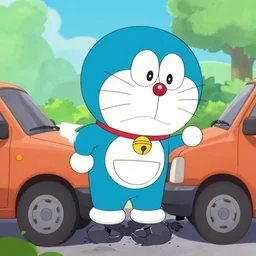 dora the explorer in a car crash
