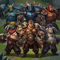 league of legends champions in real life realistic, live action, extremely detailed,