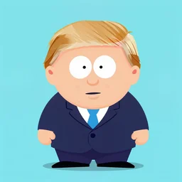 donald trump as a character on south park