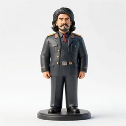 stalin figurine commerical, white background, 3d render