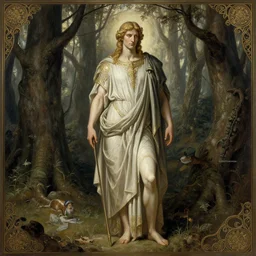 portrait of dante in hell, forest, godlike, full body, fantasy, intricate, elegant, highly detailed, digital painting, artstation, concept art, sharp focus, illustration, art by artgerm and greg rutkowski and alphonse mucha