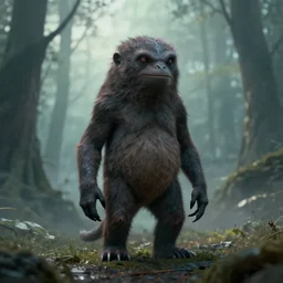 a creature never seen before
