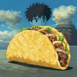 a sentient taco, portrait shinkai makoto studio ghibli studio key hideaki anno sakimichan stanley artgerm lau rossdraws james jean marc simonetti elegant highly detailed digital painting artstation pixiv