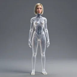 weta movie still full body portrait photo, mesh render, of millie bobby brown as a sad translucent plastic cyborg girl by weta, wlop, ilya kuvshinov, rossdraws, artgerm, anime, liosh, mucha