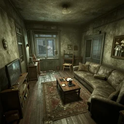 system shock 2 apartment interior