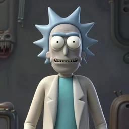 rick and morty fused with a lovecraft space frankenstein, no eyes, weird smile, horror, photo, portrait, 3d, high details, intricate details, by vincent di fate, artgerm julie bell beeple, 90s, Smooth gradients, octane render, 8k, volumetric lightning, High contrast, duo tone, depth of field, very coherent symmetrical artwork