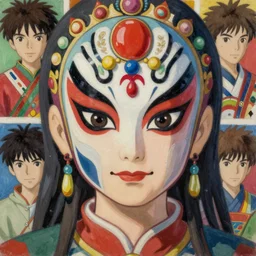 prompt : portrait of final fantasy character painted in miyazaki color style drawn by katsuhiro otomo and takato yamamoto, inspired by fables, china doll face, smooth face feature, intricate oil painting, high detail, sharp high detail, manga and anime 2 0 0 0