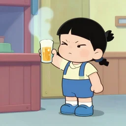 swiper from dora stealing some beer