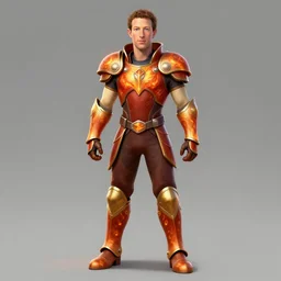 concept art of mark zuckerberg as a fire emblem character, detailed full body anime illustration by Yusuke Kozaki and Hidari